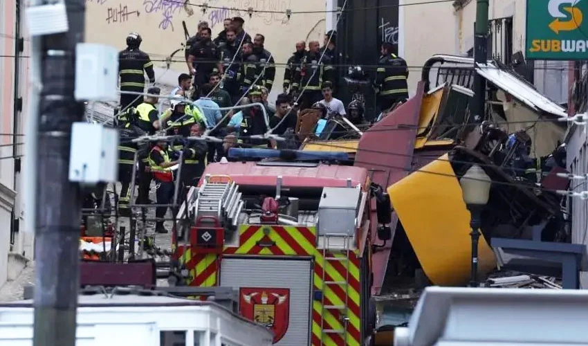 Lisbon Funicular Crash Leaves 15 Dead in Portugal